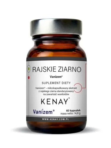 Rajskie ziarno Vanizem® 60 kapsułek Kenay