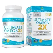Nordic Naturals Ultimate Omega 2X 2150mg, cytryna, 120 kapsułek 