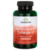 Swanson high concentrate omega-3 120 kapsułek