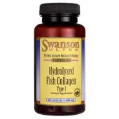Swanson hydrolizowany kolagen z ryb typu I 60 kapsułek