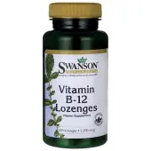 Swanson Witamina B-12 1000mcg 250 tabletek do ssania 