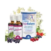 Dr Jacobs Napój Vitalny 2x Lactirelle 100ml + FizjoBalans 300g