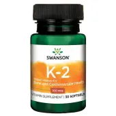 Swanson witamina K2 naturalna 100 mcg 30 kapsułek 