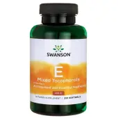 Swanson Witamina E 400IU (mieszanka tokoferoli) 250 kapsułek 