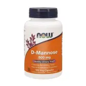 D-mannoza 500 mg 120 kapsułek NOW Foods