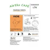 Ale'Eko CAFÉ Kawa Ziarnista Indie 250g Coffee for Life