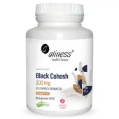Aliness black cohosh pluskwica groniasta 300 mg 90 vege kapsułek 