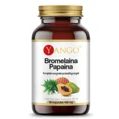 Yango Bromelaina + papaina 90 kapsułek