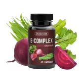 Witamina B Complex B6 B12 + Burak 60 kapsułek Purelab Marek Skoczylas
