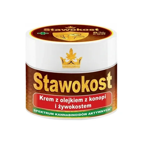 Stawokost Krem Żywokostowy z Konopią i CBD 50 ml Asepta