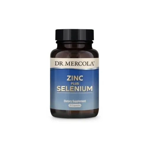 Dr Mercola cynk z selenem 30 kapsułek
