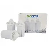 Zestaw wkładów do dzbanka (jonizatora) BIOCERA - 3 sztuki