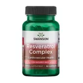 Swanson resweratrol complex 180 mg 60 kapsułek