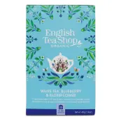 Herbata biała z dzikim bzem i borówką 20 saszetek x 2 g (40 g) BIO English tea