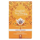 Herbata zielona z rooibos, granatem i jagodą 20 saszetek x 1,75g (35 g) BIO English tea