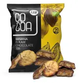 Cocoa banany w surowej czekoladzie 70 g BIO 