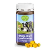 Sanct Bernhard Tierlieb Omega 3-6-9 dla psów 180 kapsułek 
