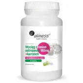 Aliness Ekstrakt z nasion ostropestu 190 mg+ karczoch 100 kapsułek