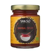 Sos chili sambal oelek 100g BIO Yakso