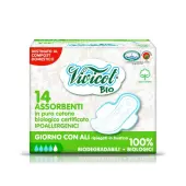 Podpaski higieniczne ze skrzydełkami na dzień 14 sztuk Vivicot PROMOCJA