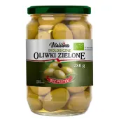 Oliwki zielone drylowane w zalewie BIO 280 g Vitaliana