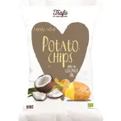 Chipsy ziemniaczane smażone na oleju kokosowym  BIO 100 g Trafo PROMOCJA!