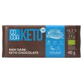 Czekolada keto z olejem MCT bez dodatku cukru BIO 40 g Cocoa