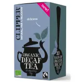 Herbata czarna bezkofeinowa Fair Trade BIO 20 saszetek Clipper