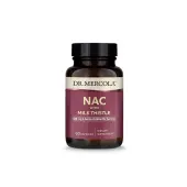 Dr Mercola NAC z ostropestem plamistym 60kapsułek