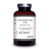 Kenay Astaksantyna 12mg 300 kapsułek 