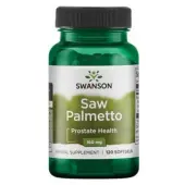 Swanson saw palmetto extract 160 mg 120 żelowych kapsułek