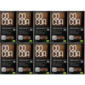 Cocoa czekolada z orzechami pekan 70% 40 g x 10 sztukBIO 