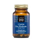 LABS212 L-Lysine Zinc Picolinate Cynk 45kapsułek