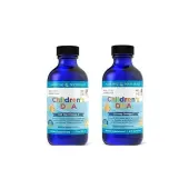 Children's DHA - Kwasy DHA dla dzieci 530 mg, truskawka, 119 ml Nordic Naturals ZESTAW