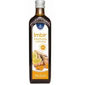 Oleofarm Sok imbir z kurkumą i cytryną płyn 980ml 