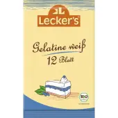 Żelatyna w listkach 20 g Lecker's