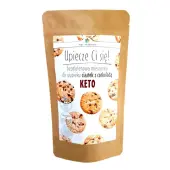 Mieszanka na keto ciastka z czekoladą bezglutenowe 365 g Pięć Przemian