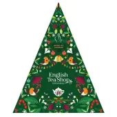 Kalendarz adwentowy herbatki piramidki Green Trangular BIO 25 saszetek English Tea Shop