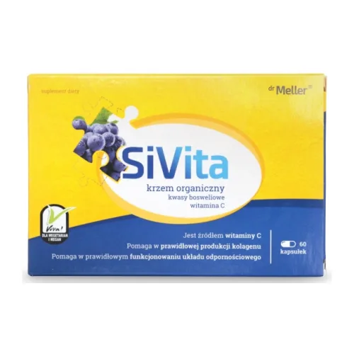 Dr Meller SiVita krzem organiczny 60kapsułek