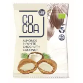 Migadły w białej polewie kokosowej BIO 70 g Cocoa