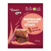 Krówki słodzone Agawą & Daktylem  BIO 150 g Super Krówka