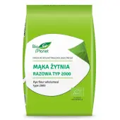 Mąka żytnia razowa typ 2000 1 kg BIO Bio Planet 