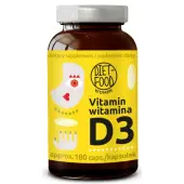 Diet Food witamina D3 2000 mg 180 kapsułek
