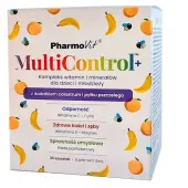 Pharmovit Clean Label MultiControl Plus Kompleks witamin i minerałów dla dzieci i młodzieży 30saszetek 