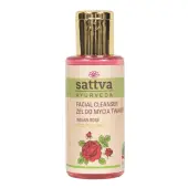 Sattva Żel do mycia twarzy róża indyjska 100 ml