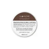 LullaLove Brązowe mydło do stylizacji brwi 30ml