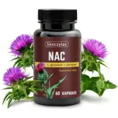 Skoczylas NAC L-Glutation + Ostropest 60kapsułek