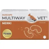 MultiWay Vet Duocaps na nerki dla psów i kotów 60 kapsułek