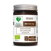 BeOrganic Reishi BIO 500 mg 50 kapsułek