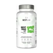 BestLab BestMag Day magnez na dzień jabłczan magnezu 60 kapsułek 
